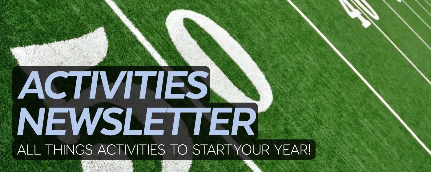ACTIVITIES NEWSLETTER